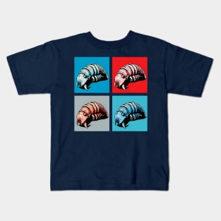 Pop Whale Louse Sponge Art - Cool Underwater Kids T-Shirt